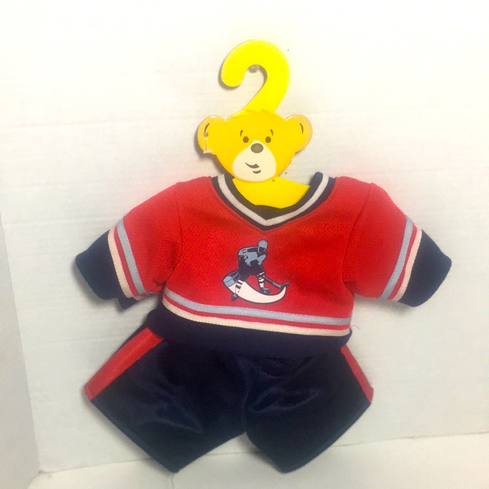 Build-a-Bear hockey uniform